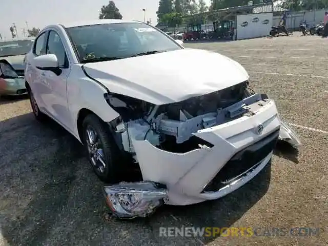 1 Photograph of a damaged car 3MYDLBYV2KY523924 TOYOTA YARIS 2019