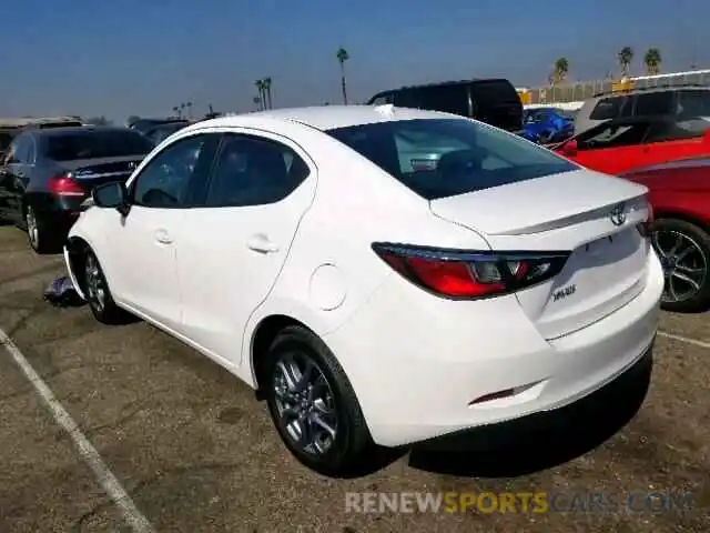 3 Photograph of a damaged car 3MYDLBYV2KY523924 TOYOTA YARIS 2019