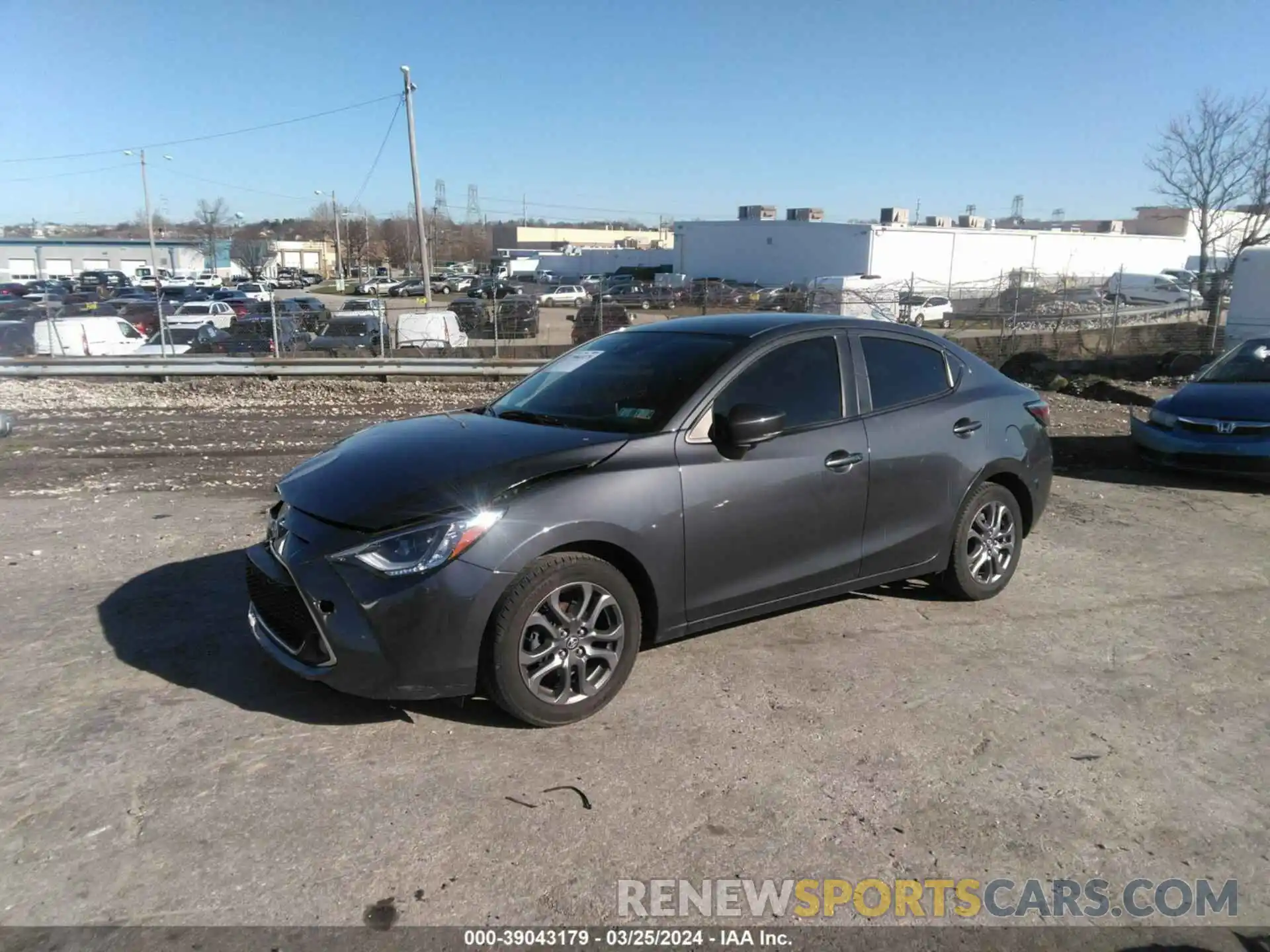 2 Photograph of a damaged car 3MYDLBYV2KY523941 TOYOTA YARIS 2019