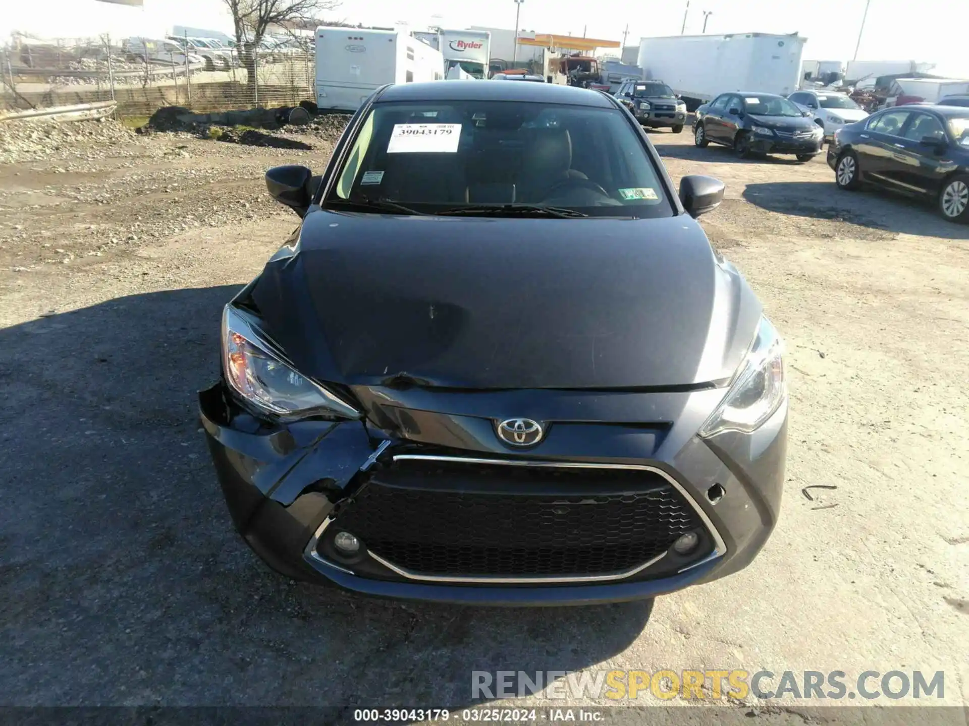 6 Photograph of a damaged car 3MYDLBYV2KY523941 TOYOTA YARIS 2019