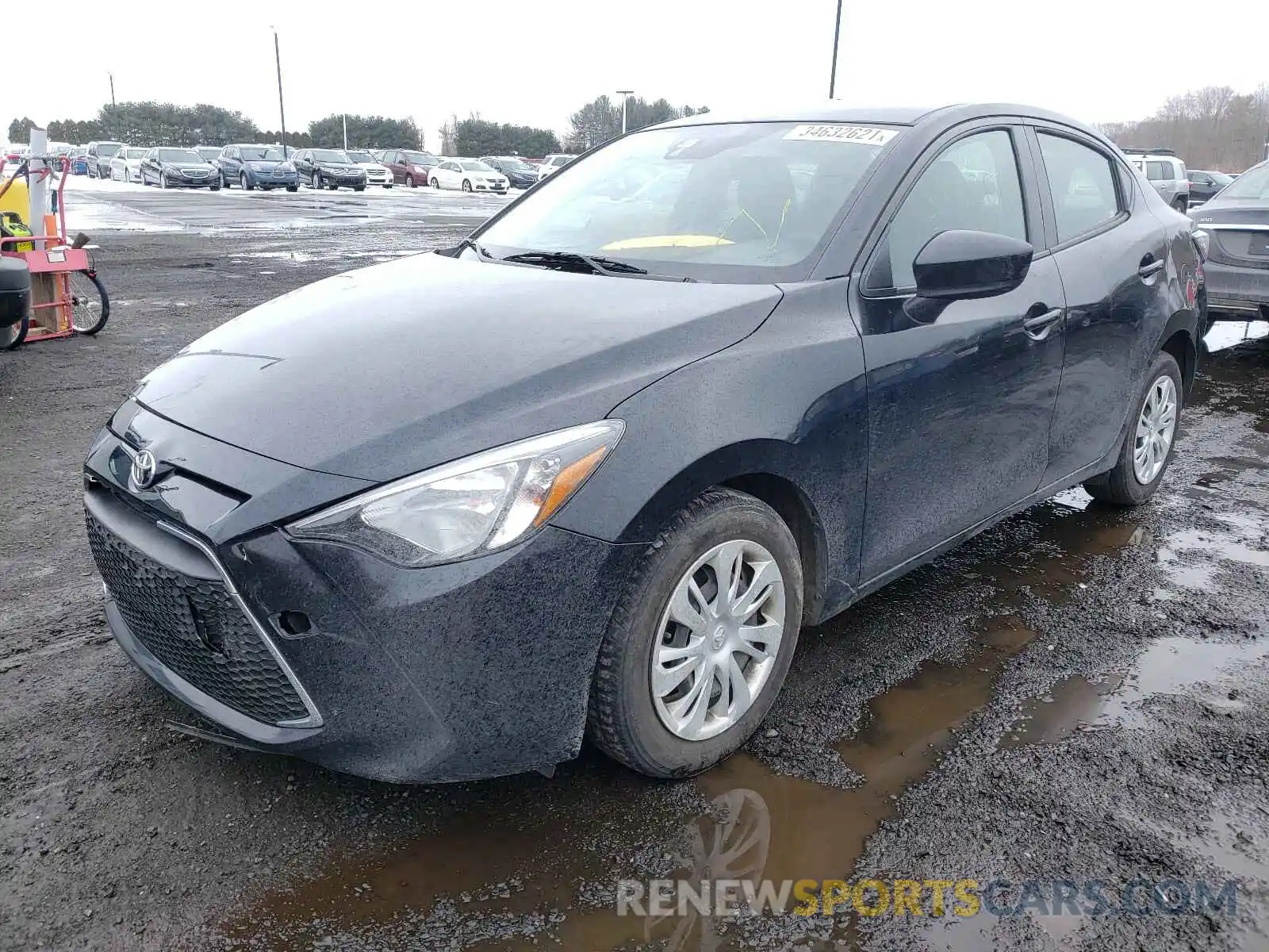 2 Photograph of a damaged car 3MYDLBYV2KY524376 TOYOTA YARIS 2019