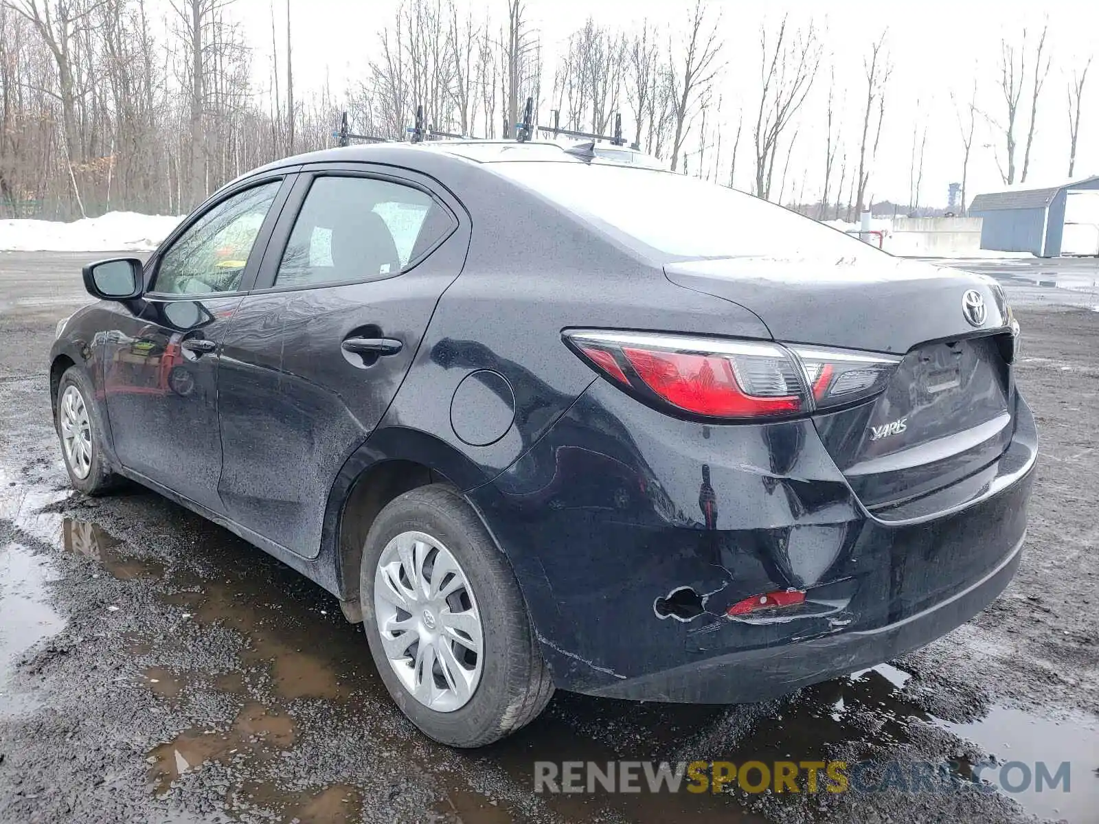 3 Photograph of a damaged car 3MYDLBYV2KY524376 TOYOTA YARIS 2019