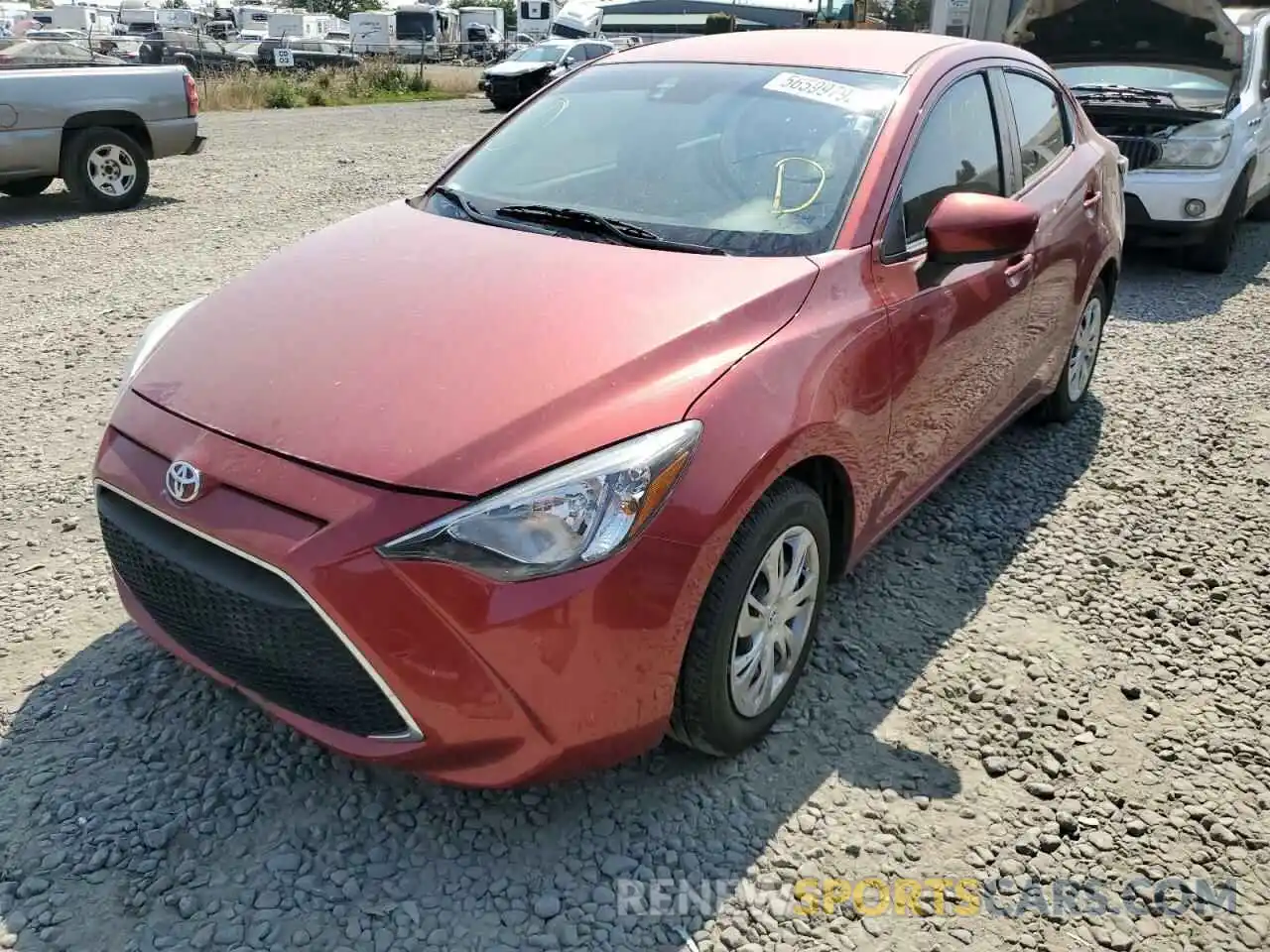 2 Фотография поврежденного автомобиля 3MYDLBYV2KY525074 TOYOTA YARIS 2019