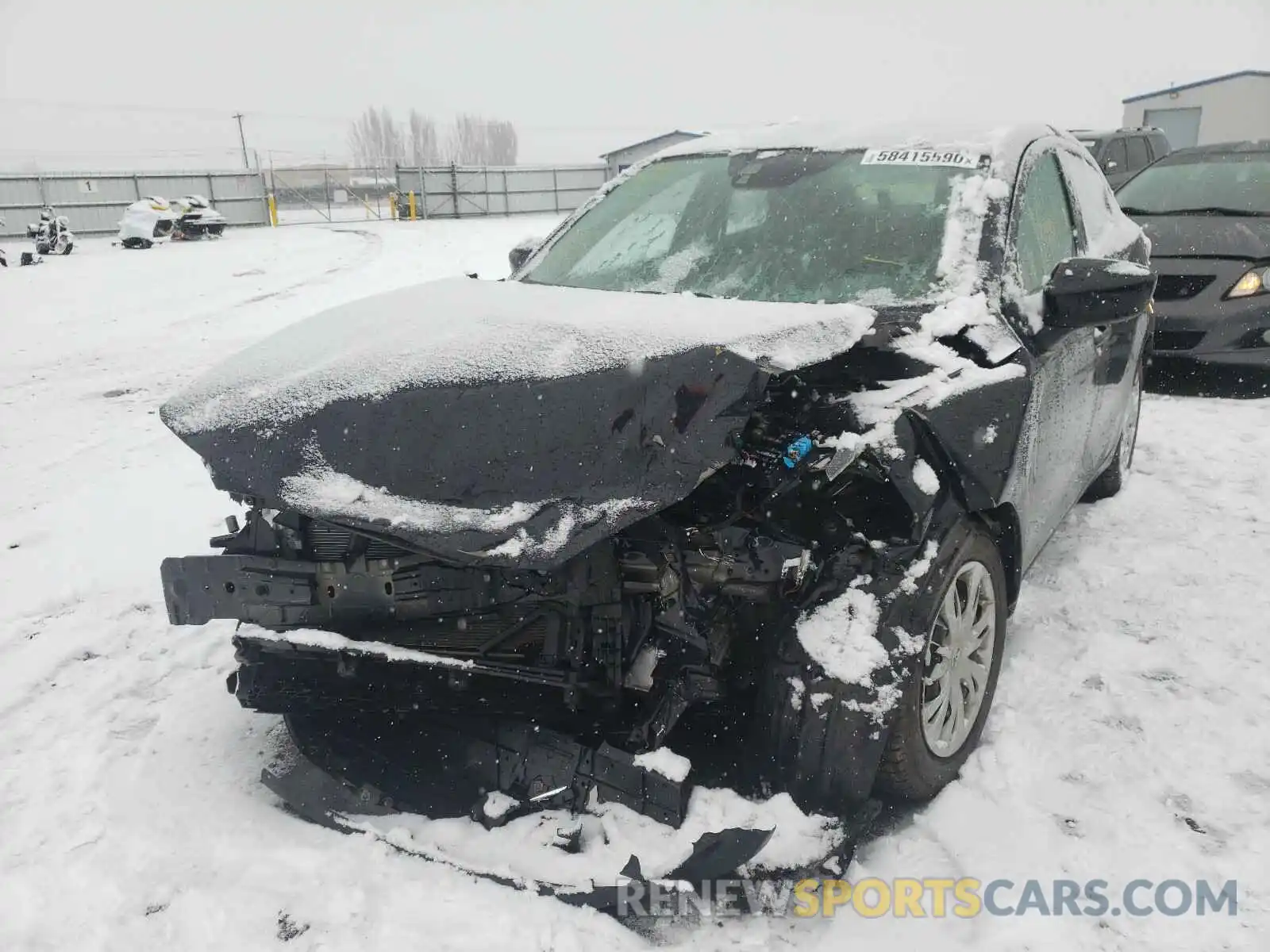 2 Photograph of a damaged car 3MYDLBYV2KY525592 TOYOTA YARIS 2019