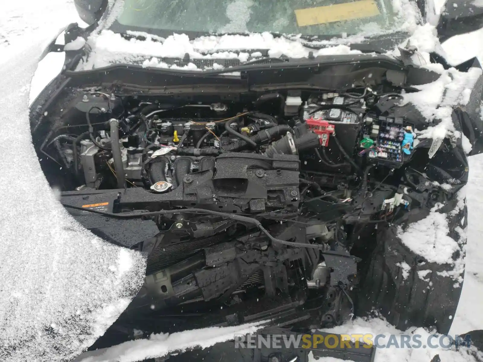 7 Photograph of a damaged car 3MYDLBYV2KY525592 TOYOTA YARIS 2019