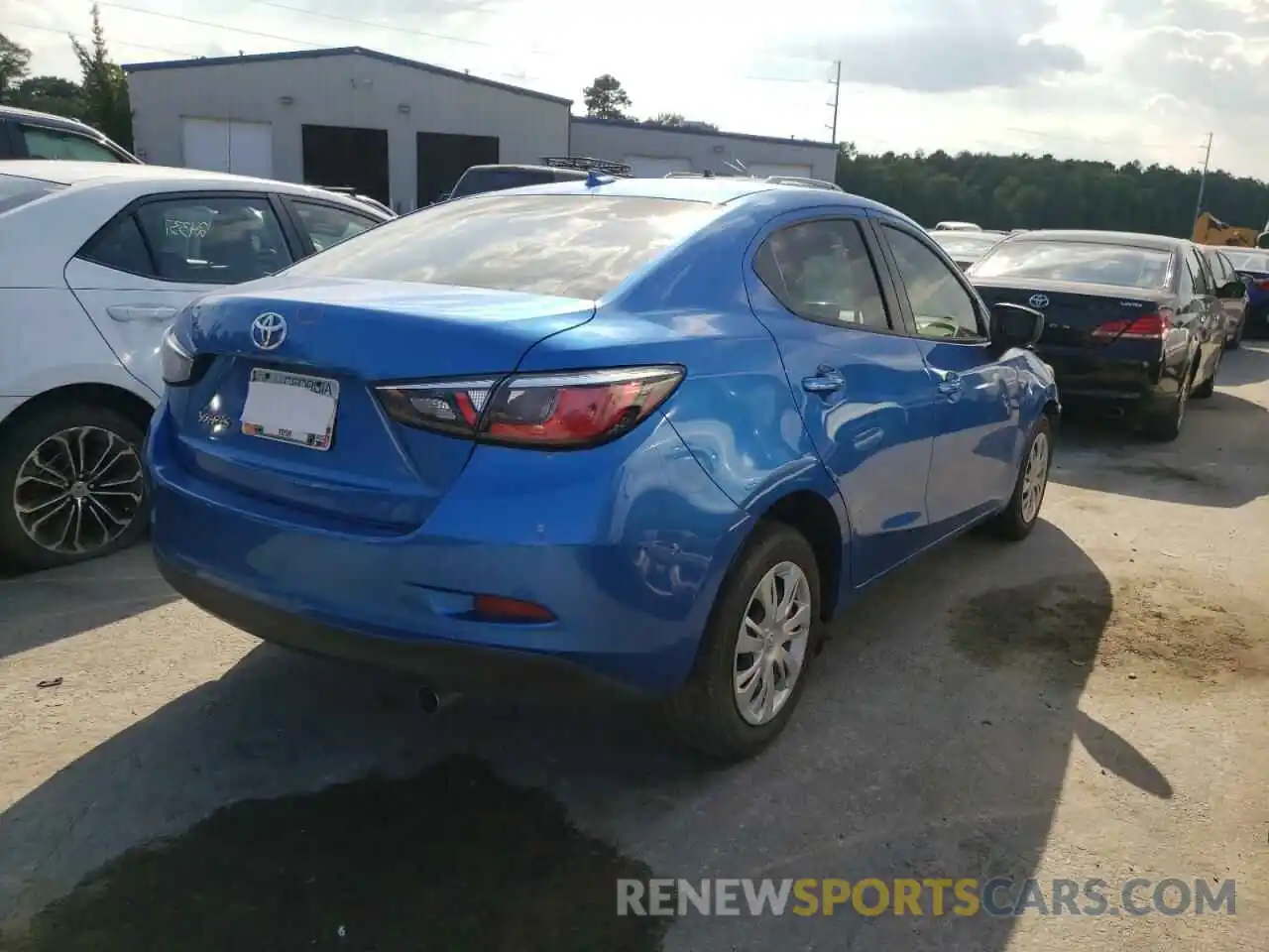 4 Photograph of a damaged car 3MYDLBYV2KY525804 TOYOTA YARIS 2019