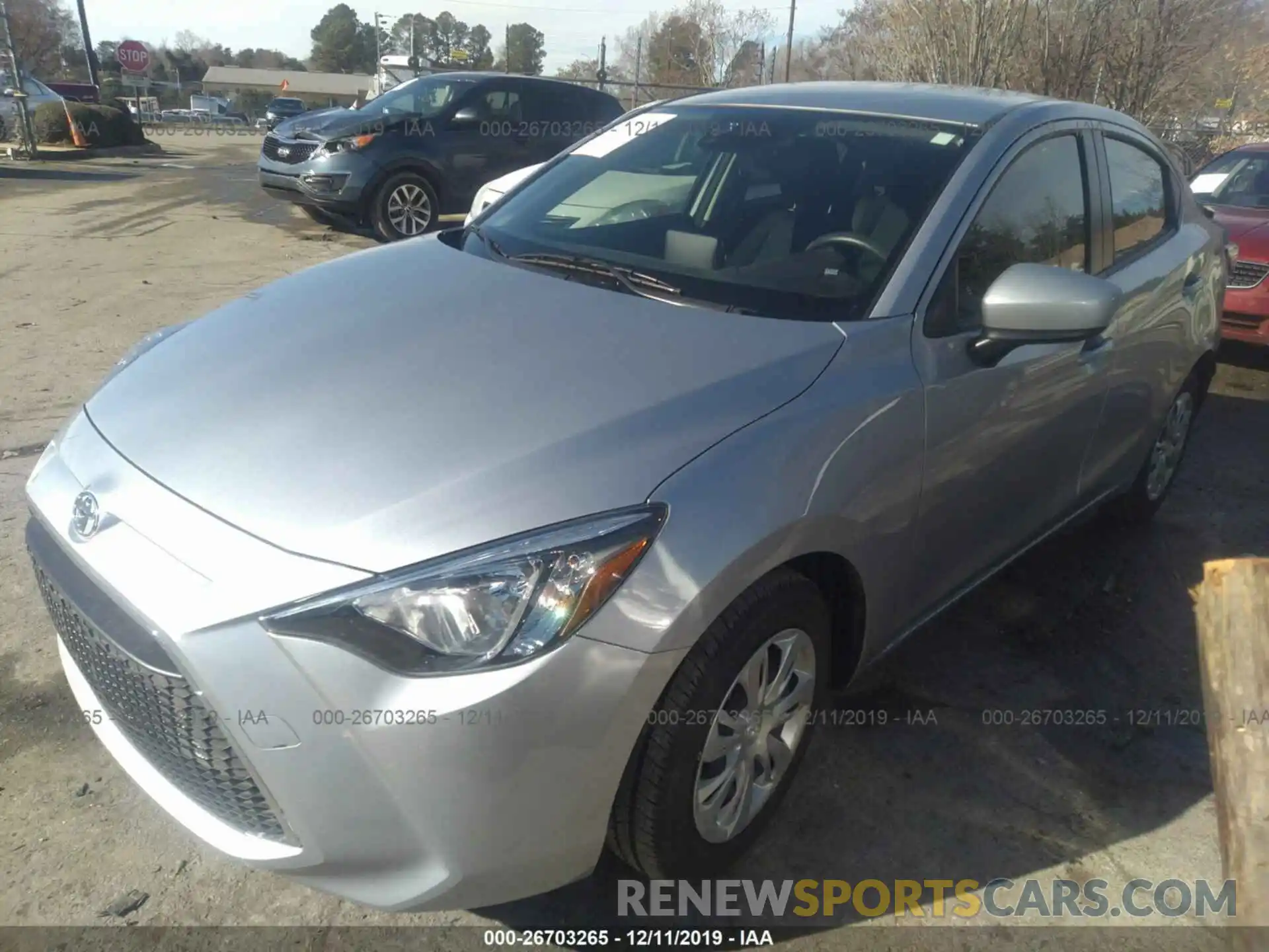 2 Photograph of a damaged car 3MYDLBYV2KY526256 TOYOTA YARIS 2019