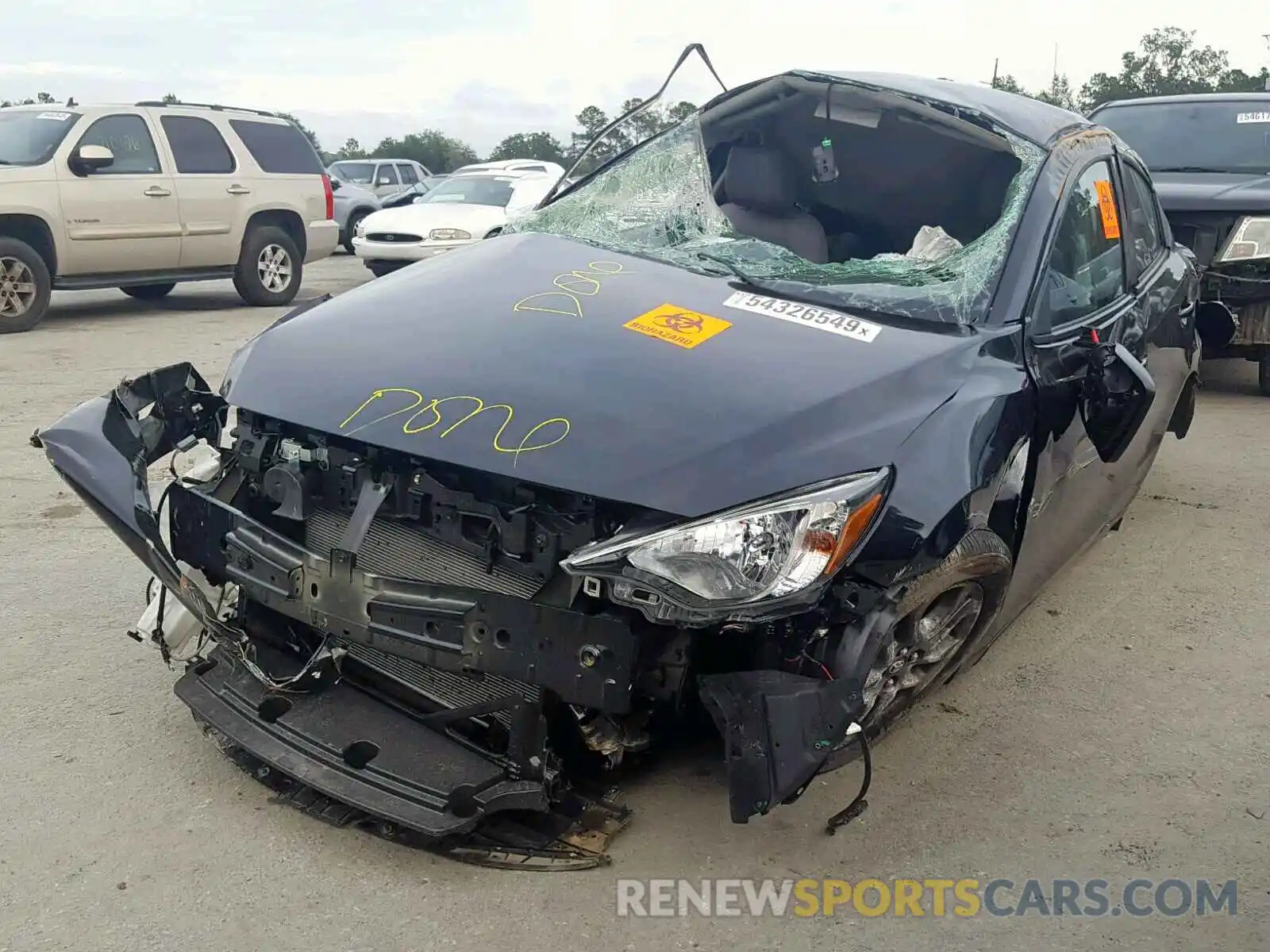 2 Photograph of a damaged car 3MYDLBYV2KY527780 TOYOTA YARIS 2019