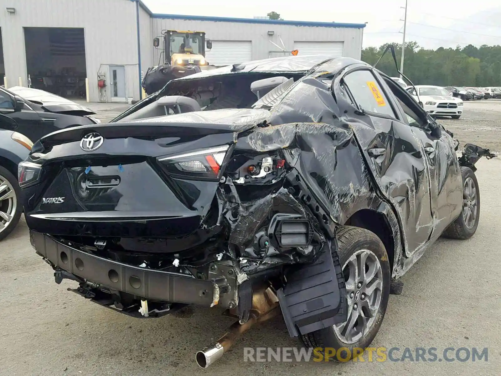 4 Photograph of a damaged car 3MYDLBYV2KY527780 TOYOTA YARIS 2019