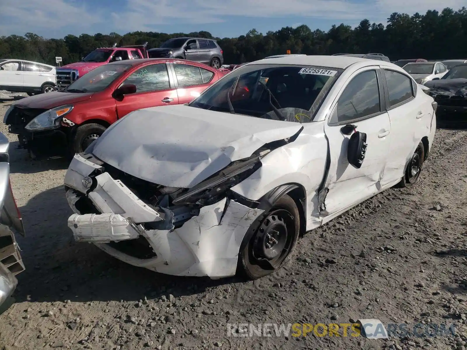 2 Photograph of a damaged car 3MYDLBYV2KY528556 TOYOTA YARIS 2019