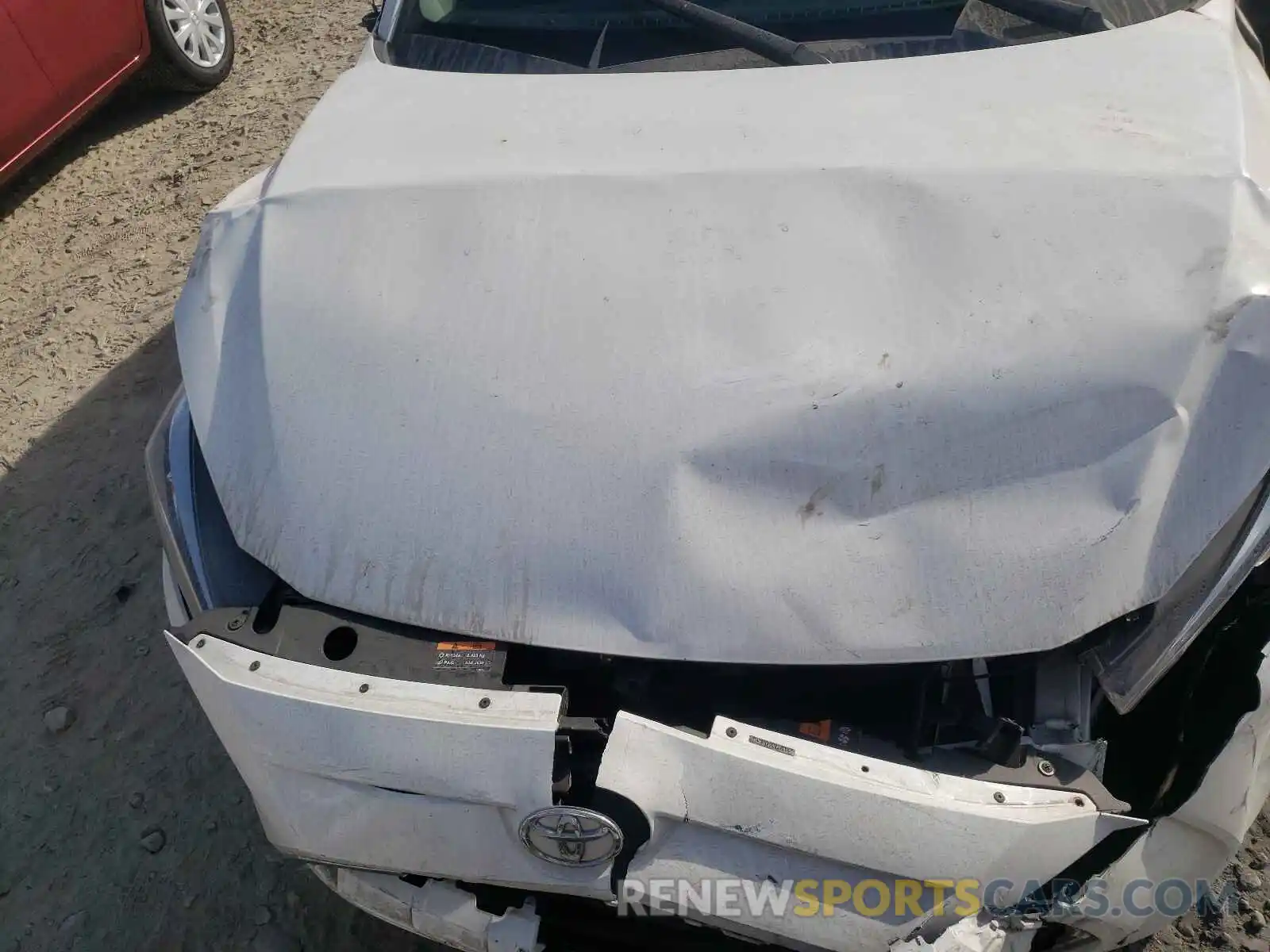 7 Photograph of a damaged car 3MYDLBYV2KY528556 TOYOTA YARIS 2019