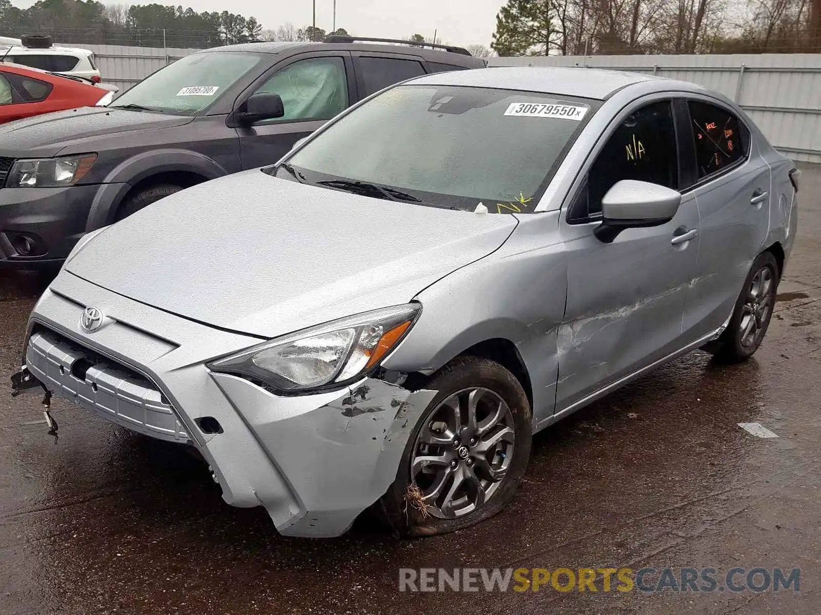 2 Photograph of a damaged car 3MYDLBYV3KY500426 TOYOTA YARIS 2019