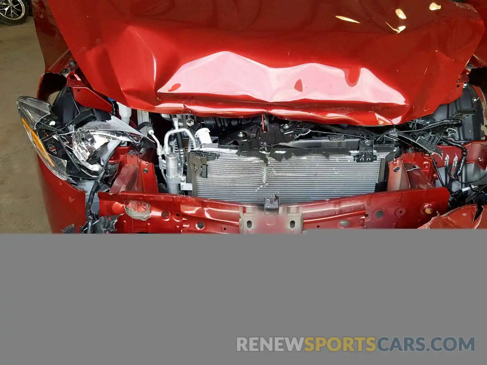 9 Photograph of a damaged car 3MYDLBYV3KY500653 TOYOTA YARIS 2019