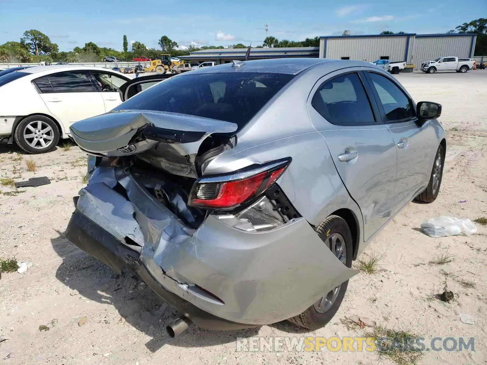 4 Photograph of a damaged car 3MYDLBYV3KY501074 TOYOTA YARIS 2019