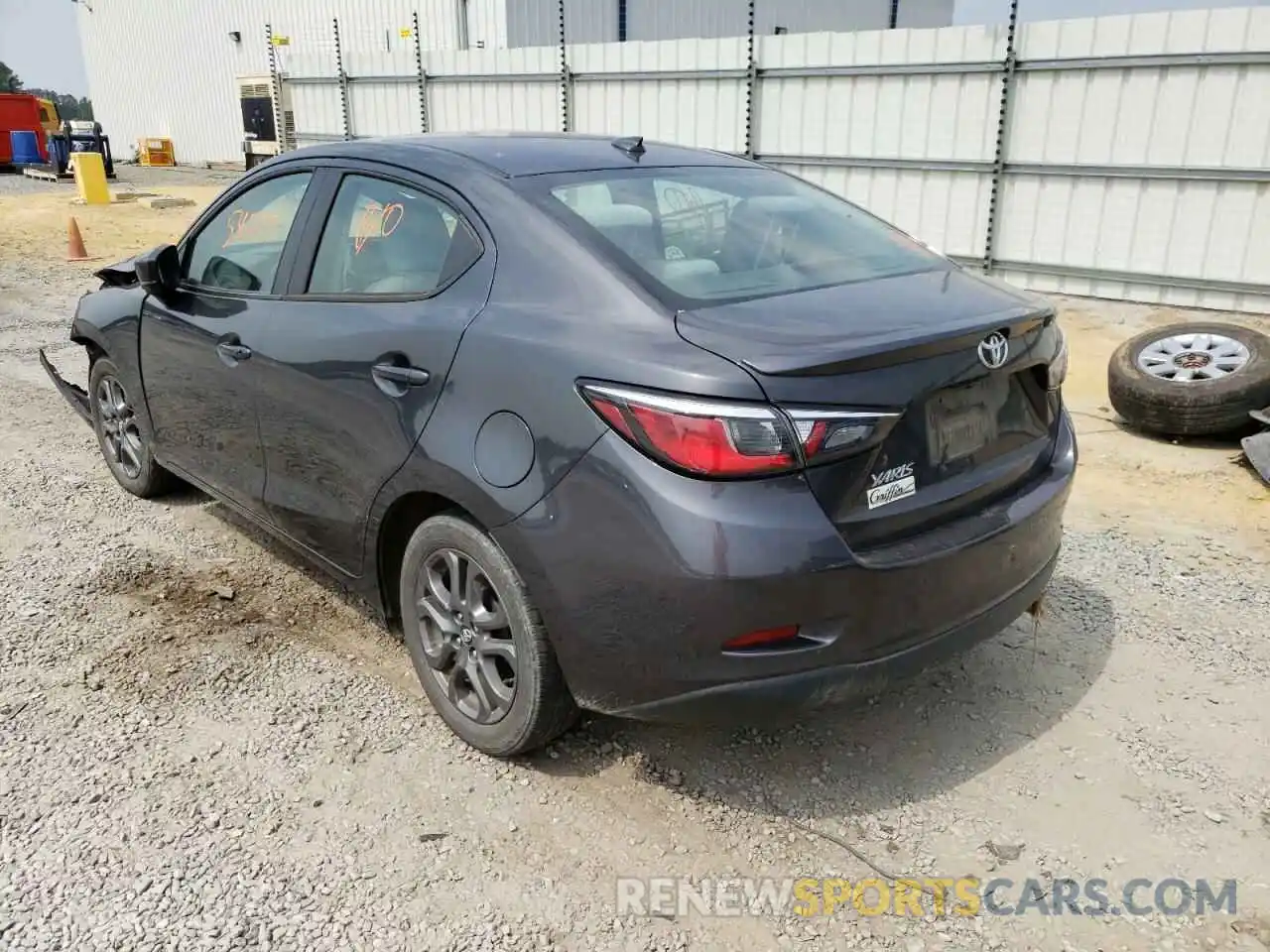 3 Photograph of a damaged car 3MYDLBYV3KY501088 TOYOTA YARIS 2019