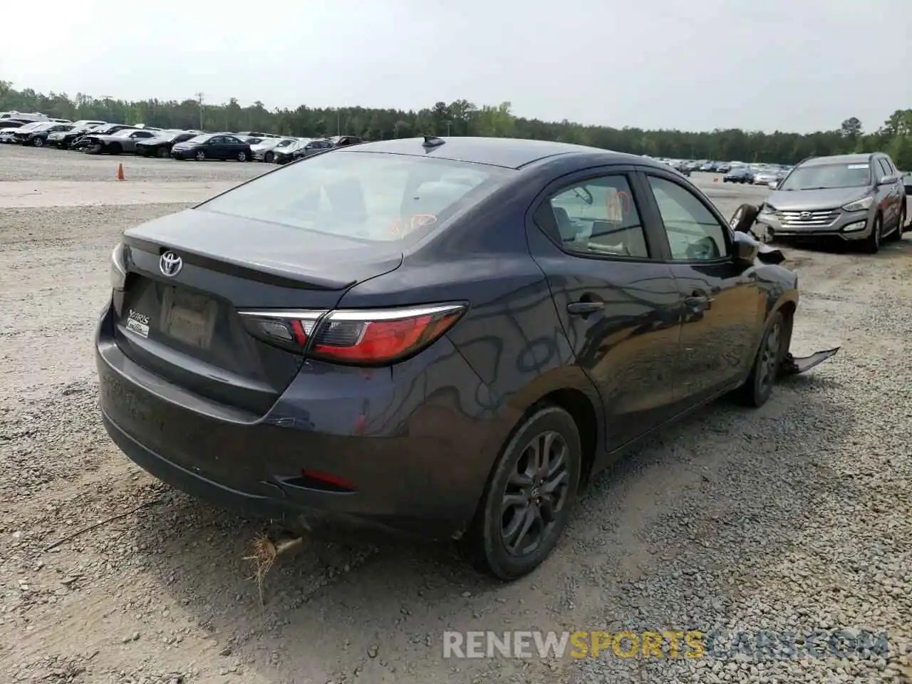 4 Photograph of a damaged car 3MYDLBYV3KY501088 TOYOTA YARIS 2019