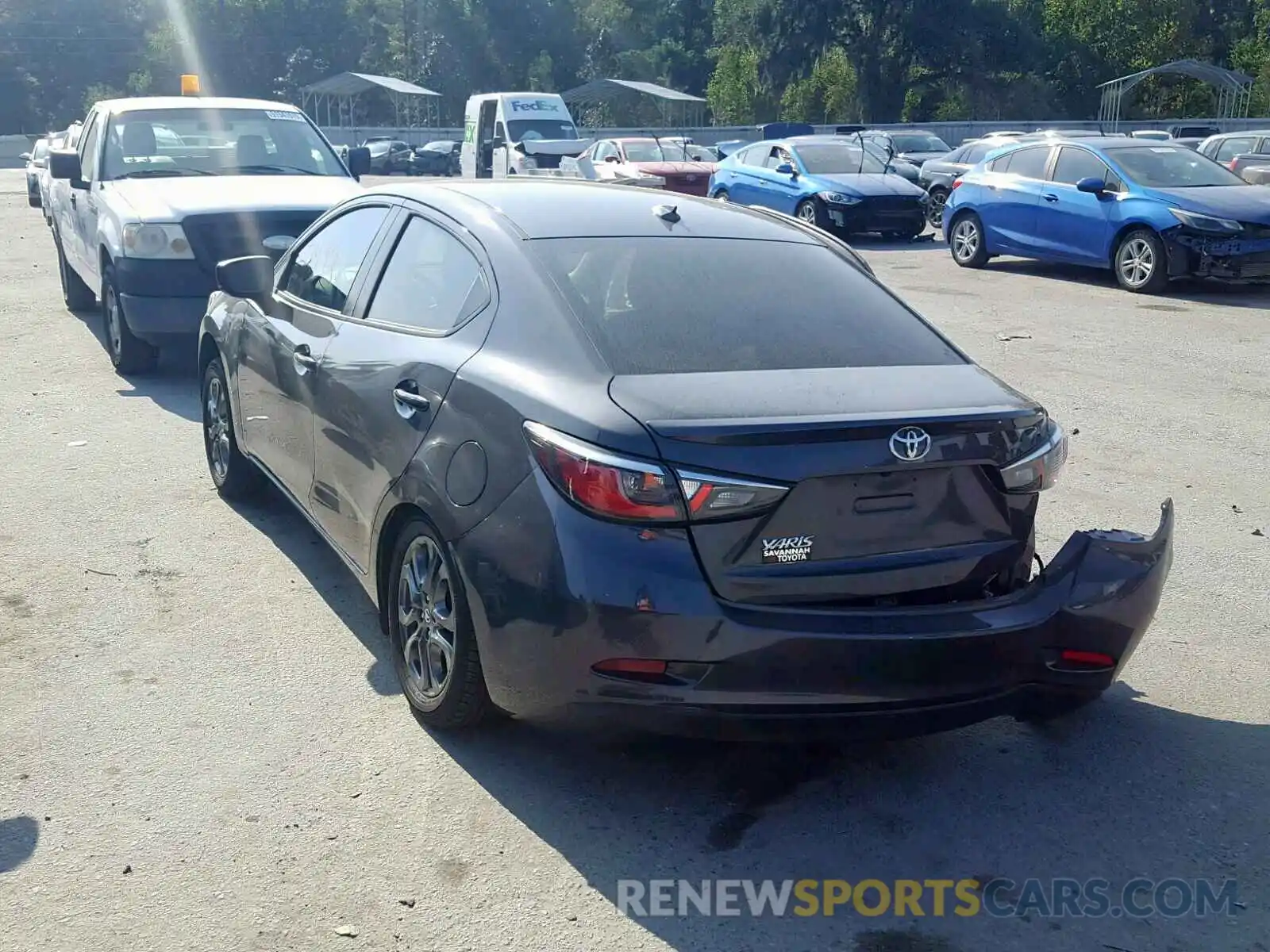 3 Photograph of a damaged car 3MYDLBYV3KY501267 TOYOTA YARIS 2019