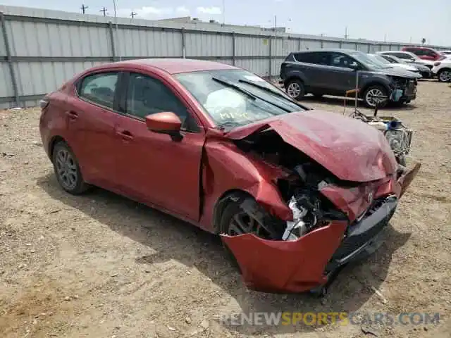 1 Photograph of a damaged car 3MYDLBYV3KY502922 TOYOTA YARIS 2019