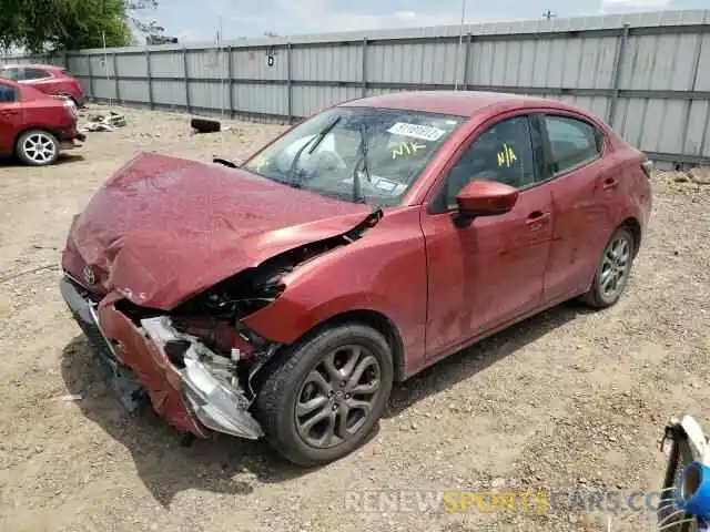 2 Photograph of a damaged car 3MYDLBYV3KY502922 TOYOTA YARIS 2019