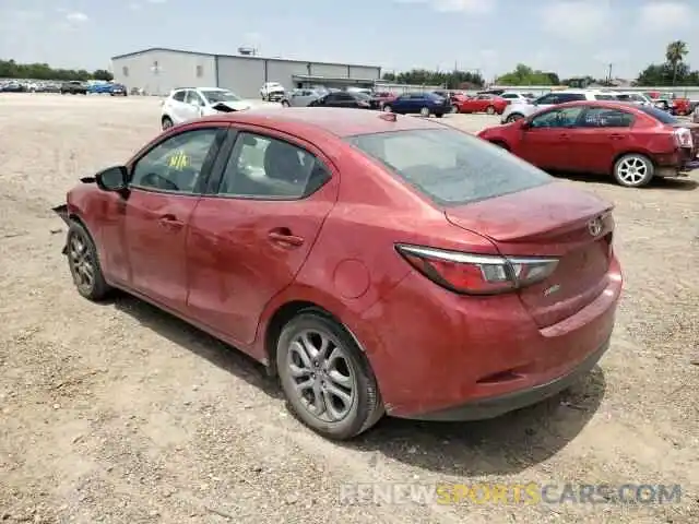 3 Photograph of a damaged car 3MYDLBYV3KY502922 TOYOTA YARIS 2019