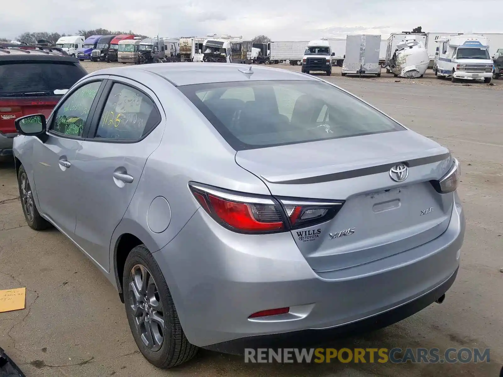 3 Photograph of a damaged car 3MYDLBYV3KY503200 TOYOTA YARIS 2019