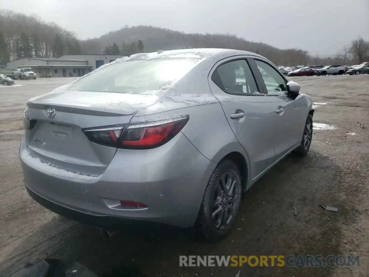 4 Photograph of a damaged car 3MYDLBYV3KY503892 TOYOTA YARIS 2019