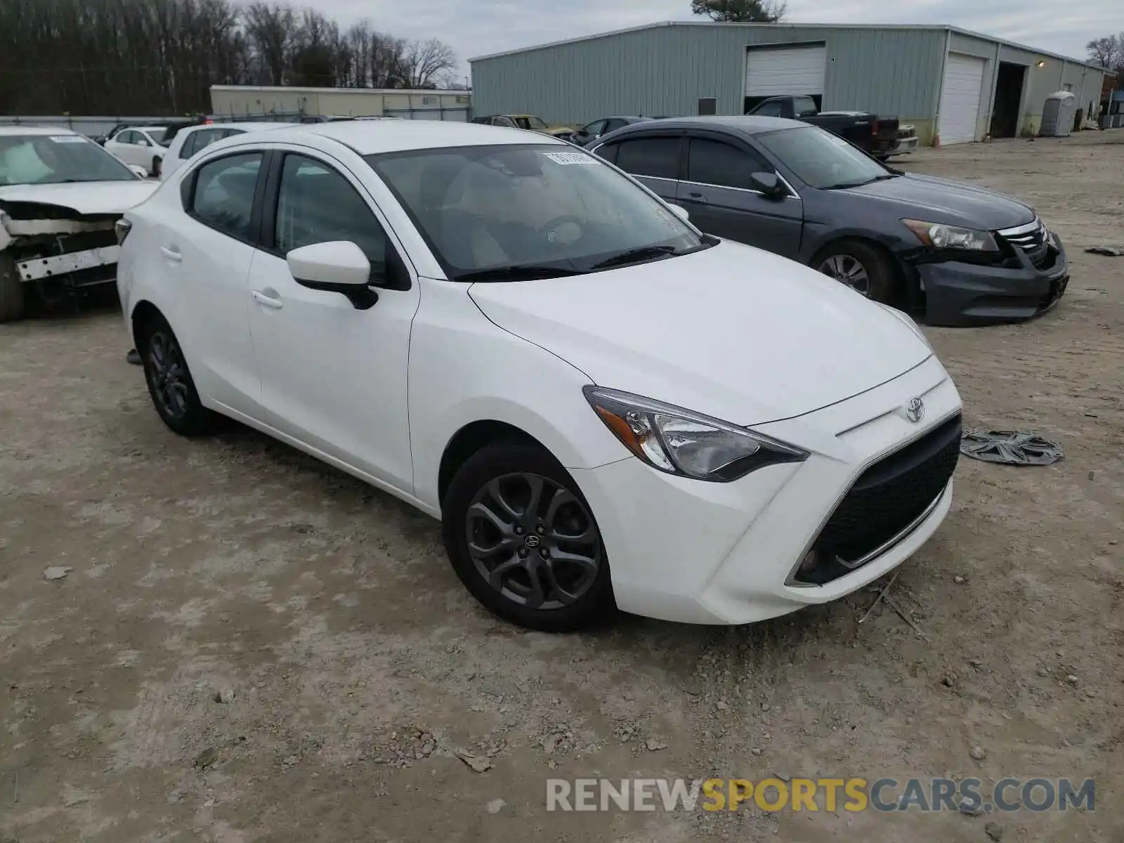 1 Photograph of a damaged car 3MYDLBYV3KY505366 TOYOTA YARIS 2019