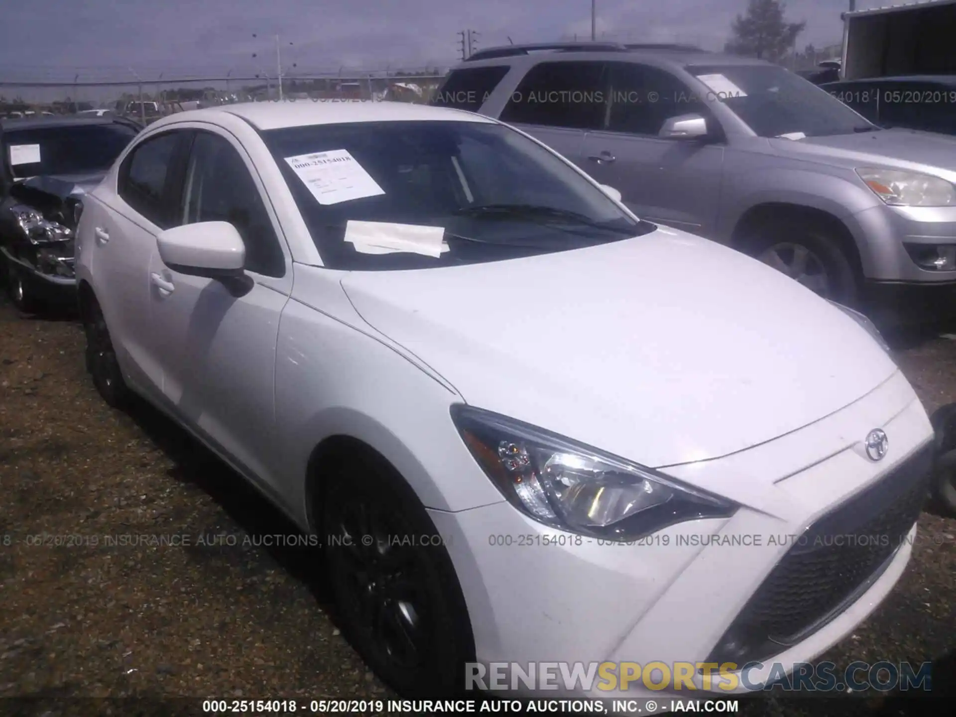 1 Photograph of a damaged car 3MYDLBYV3KY505710 TOYOTA YARIS 2019