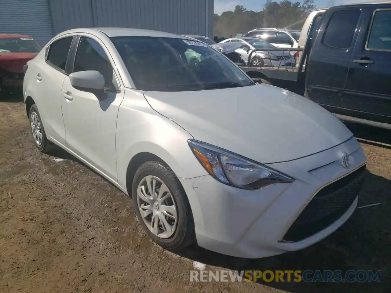 1 Photograph of a damaged car 3MYDLBYV3KY506548 TOYOTA YARIS 2019