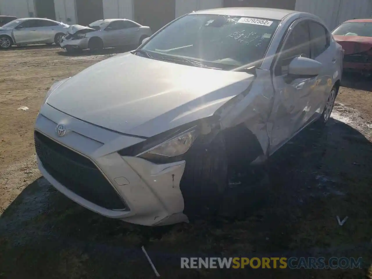 2 Photograph of a damaged car 3MYDLBYV3KY506548 TOYOTA YARIS 2019