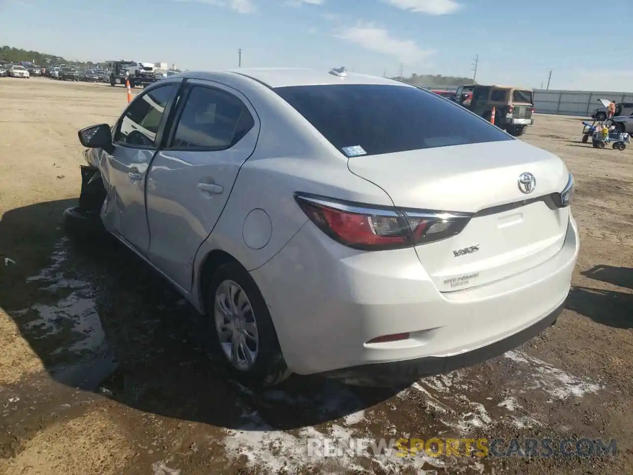 3 Photograph of a damaged car 3MYDLBYV3KY506548 TOYOTA YARIS 2019