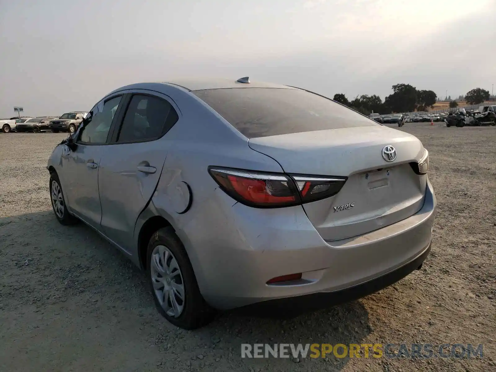 3 Photograph of a damaged car 3MYDLBYV3KY506758 TOYOTA YARIS 2019