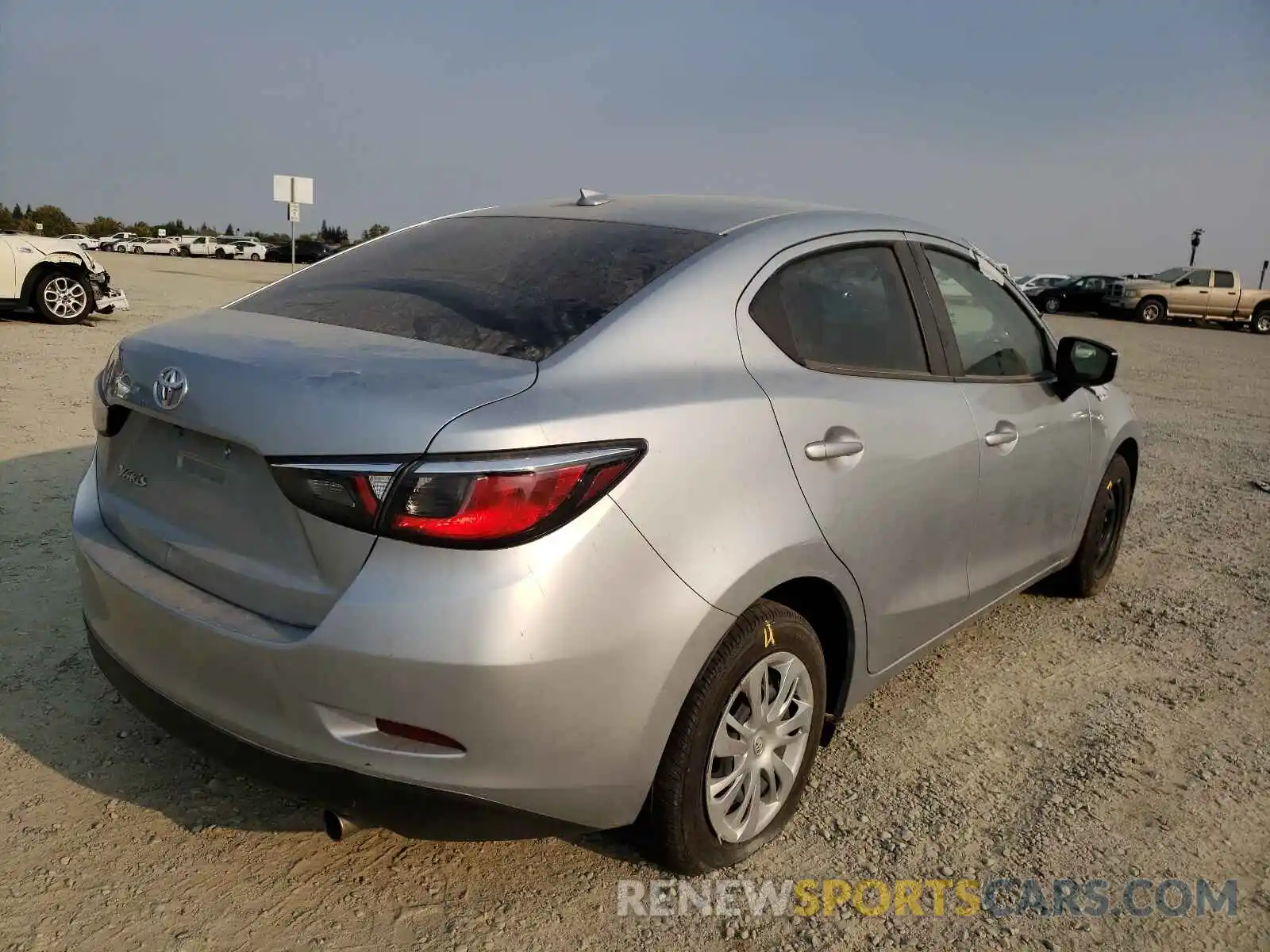 4 Photograph of a damaged car 3MYDLBYV3KY506758 TOYOTA YARIS 2019