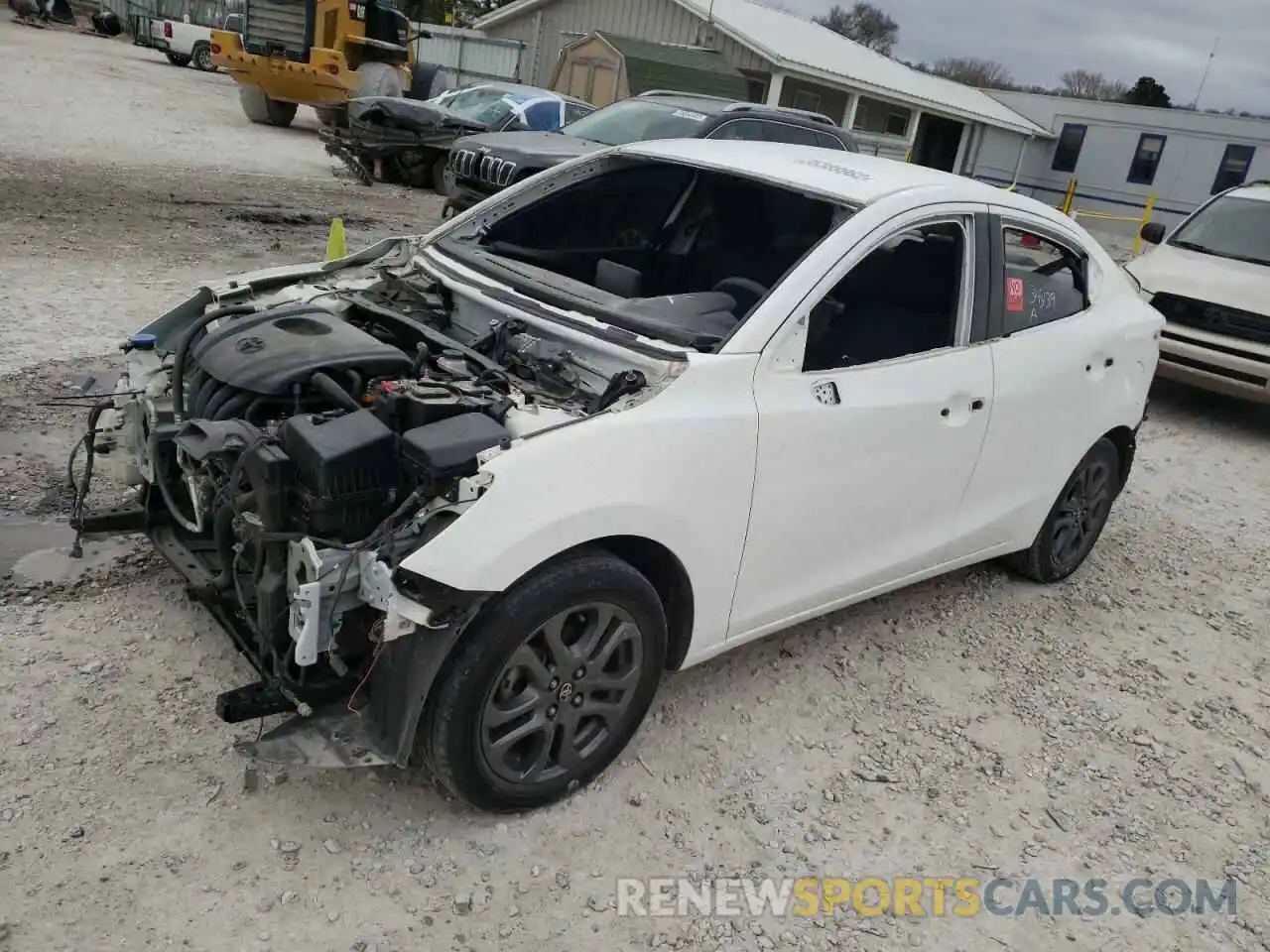 2 Photograph of a damaged car 3MYDLBYV3KY506811 TOYOTA YARIS 2019