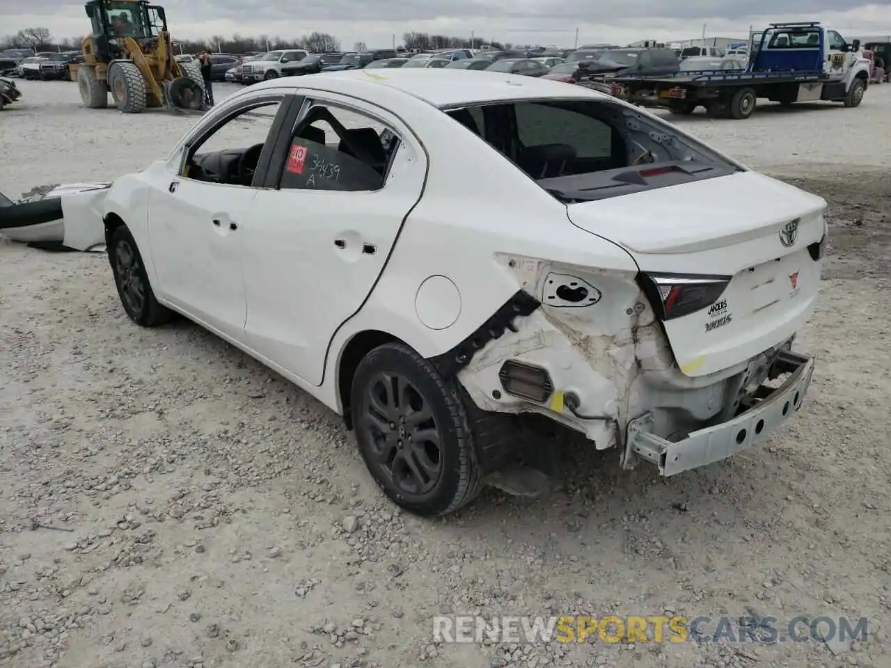 3 Photograph of a damaged car 3MYDLBYV3KY506811 TOYOTA YARIS 2019