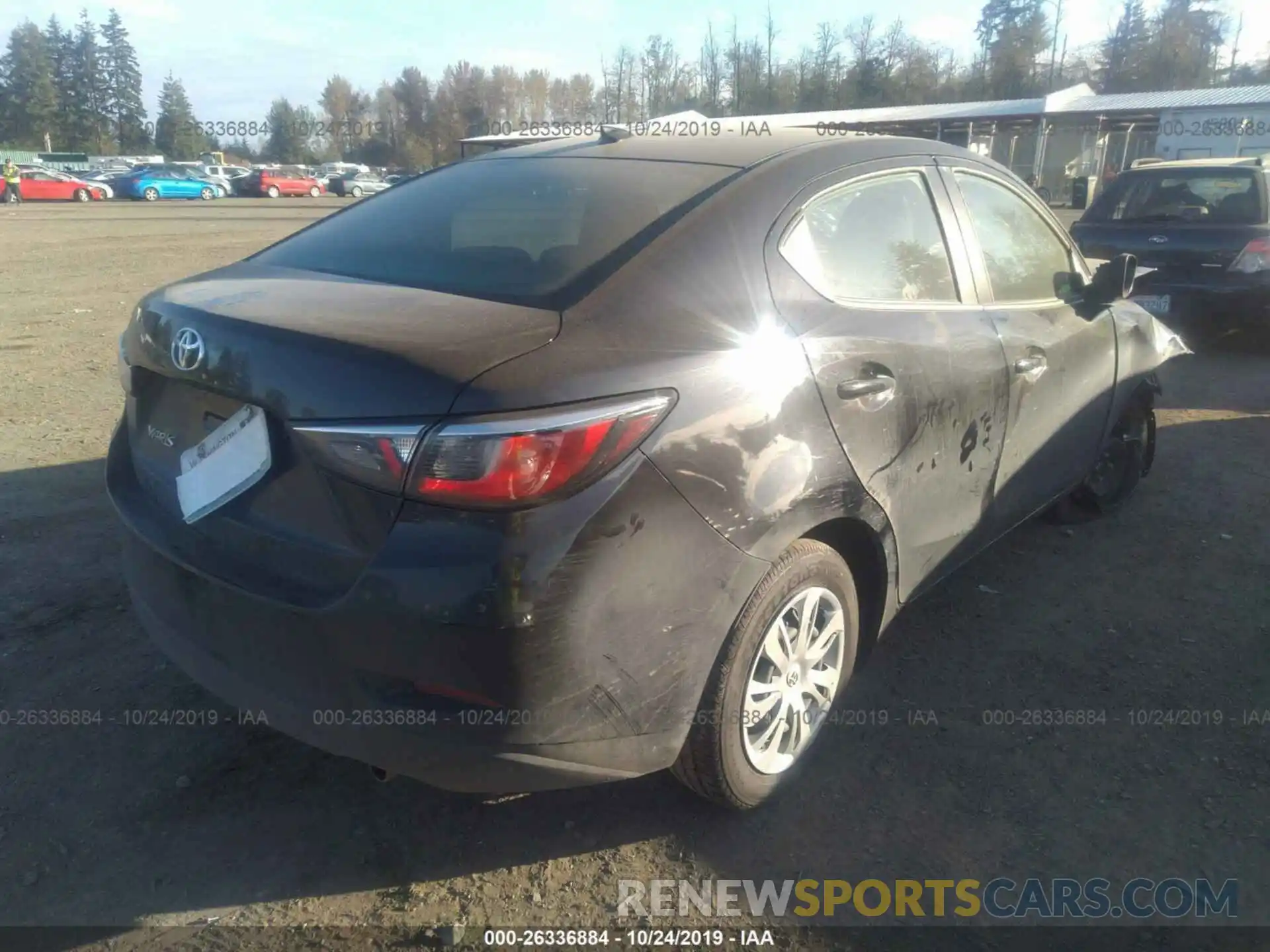 4 Photograph of a damaged car 3MYDLBYV3KY507151 TOYOTA YARIS 2019