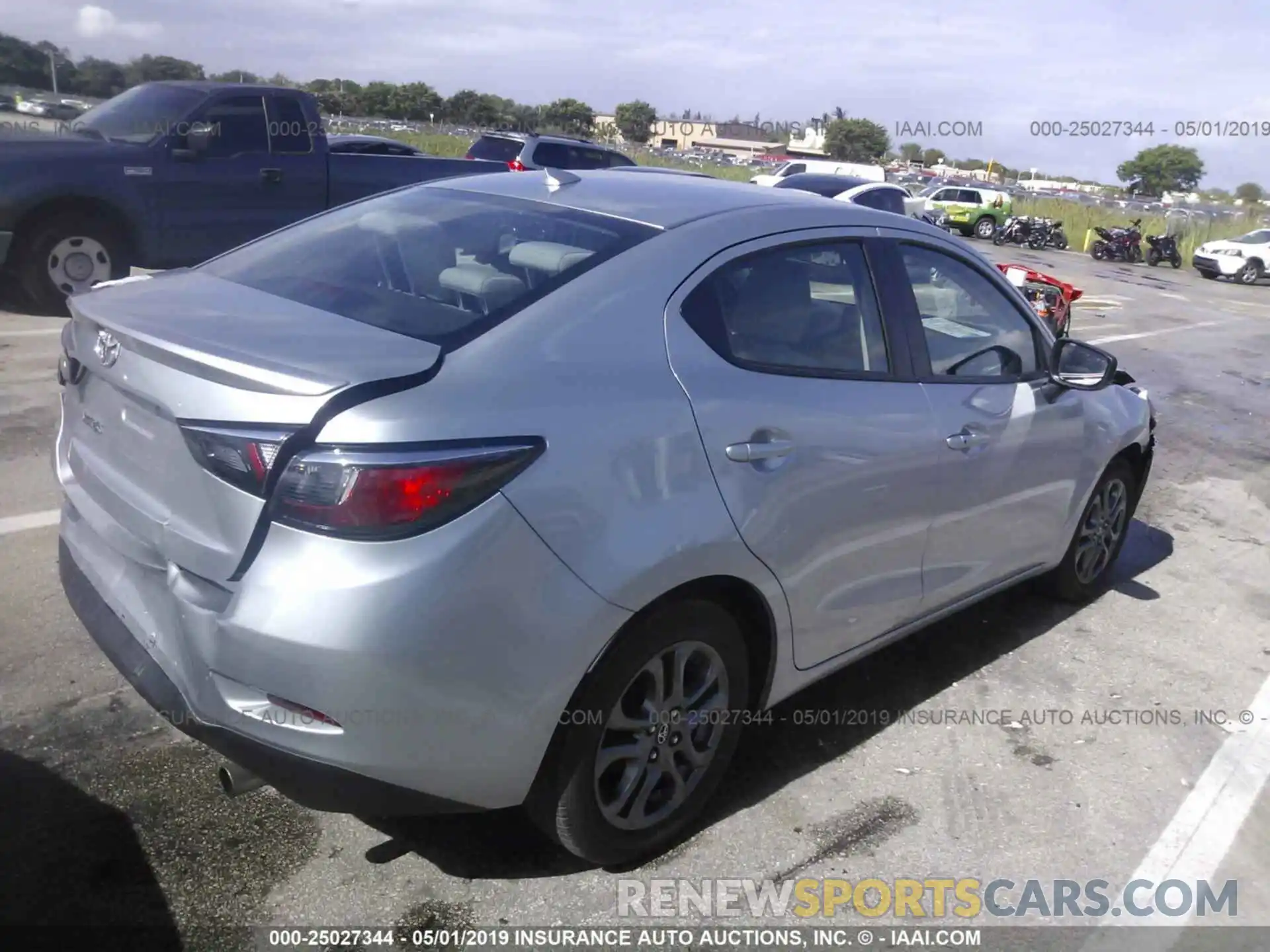 4 Photograph of a damaged car 3MYDLBYV3KY507487 TOYOTA YARIS 2019