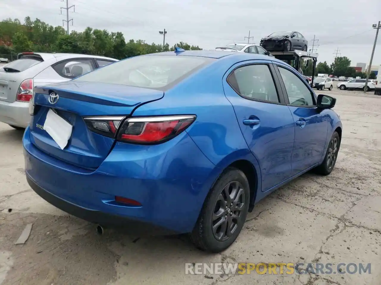 4 Photograph of a damaged car 3MYDLBYV3KY508719 TOYOTA YARIS 2019