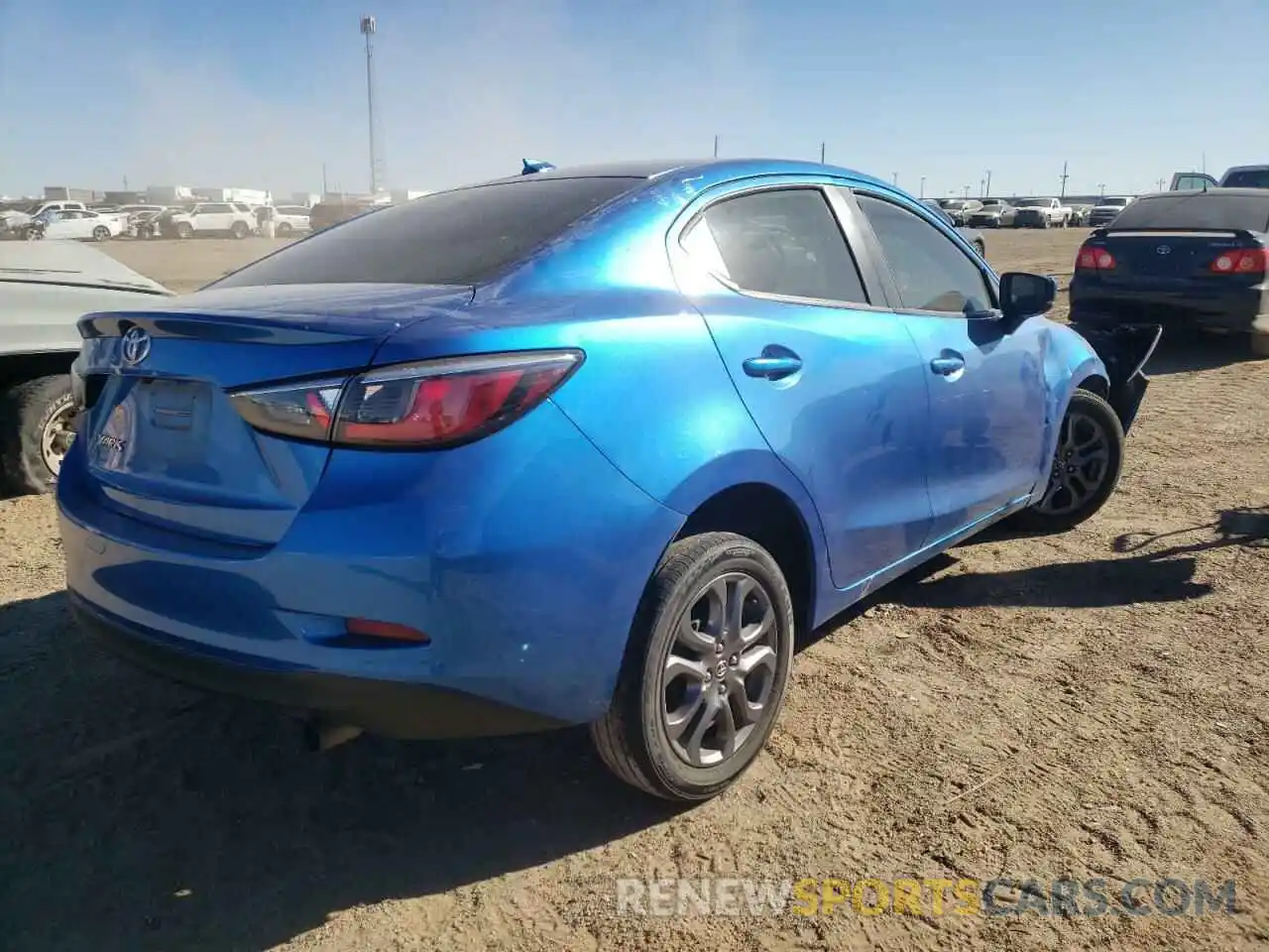 4 Photograph of a damaged car 3MYDLBYV3KY509627 TOYOTA YARIS 2019