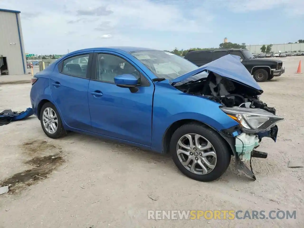 4 Photograph of a damaged car 3MYDLBYV3KY510213 TOYOTA YARIS 2019