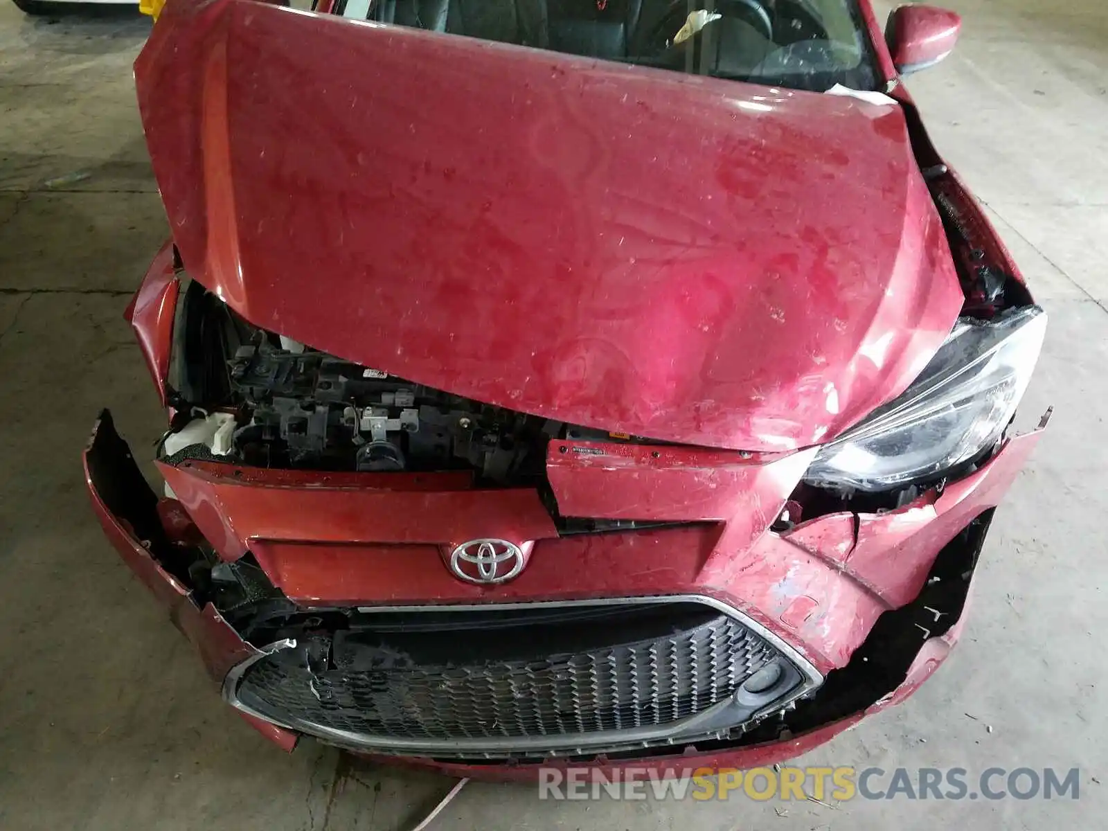 7 Photograph of a damaged car 3MYDLBYV3KY510325 TOYOTA YARIS 2019