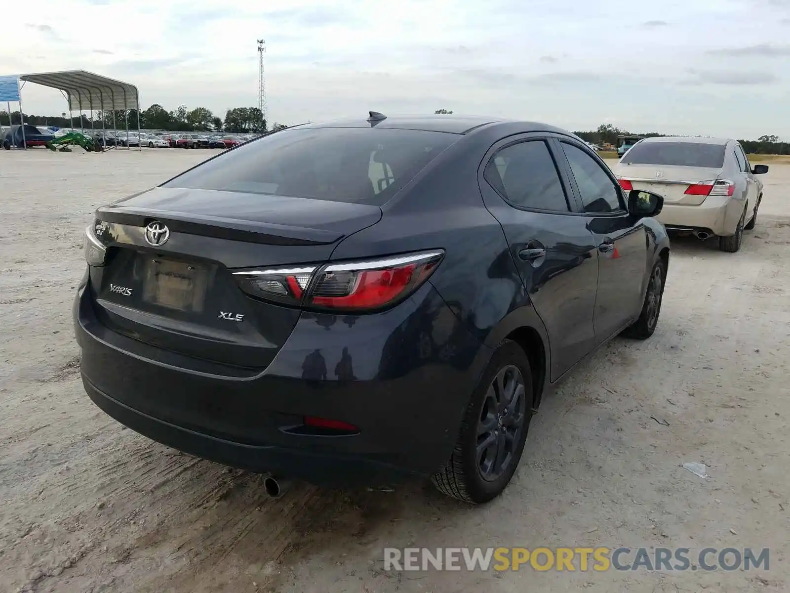 4 Photograph of a damaged car 3MYDLBYV3KY511619 TOYOTA YARIS 2019