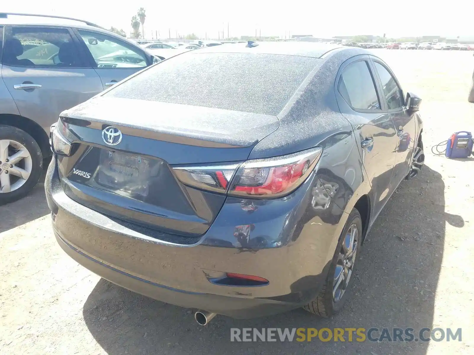 4 Photograph of a damaged car 3MYDLBYV3KY511698 TOYOTA YARIS 2019