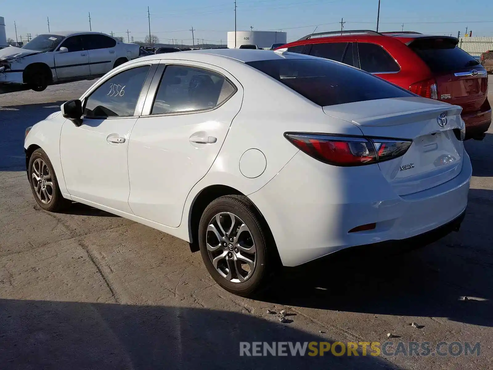 3 Photograph of a damaged car 3MYDLBYV3KY512091 TOYOTA YARIS 2019