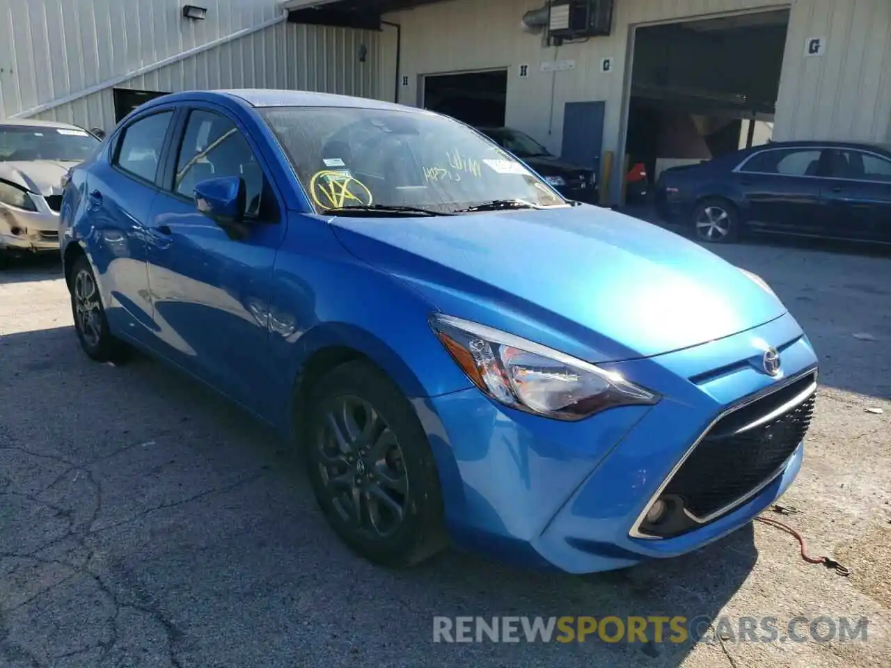 1 Photograph of a damaged car 3MYDLBYV3KY512320 TOYOTA YARIS 2019