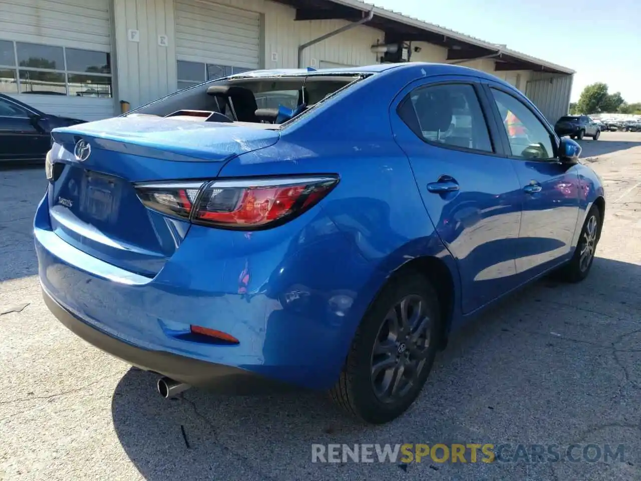 4 Photograph of a damaged car 3MYDLBYV3KY512320 TOYOTA YARIS 2019