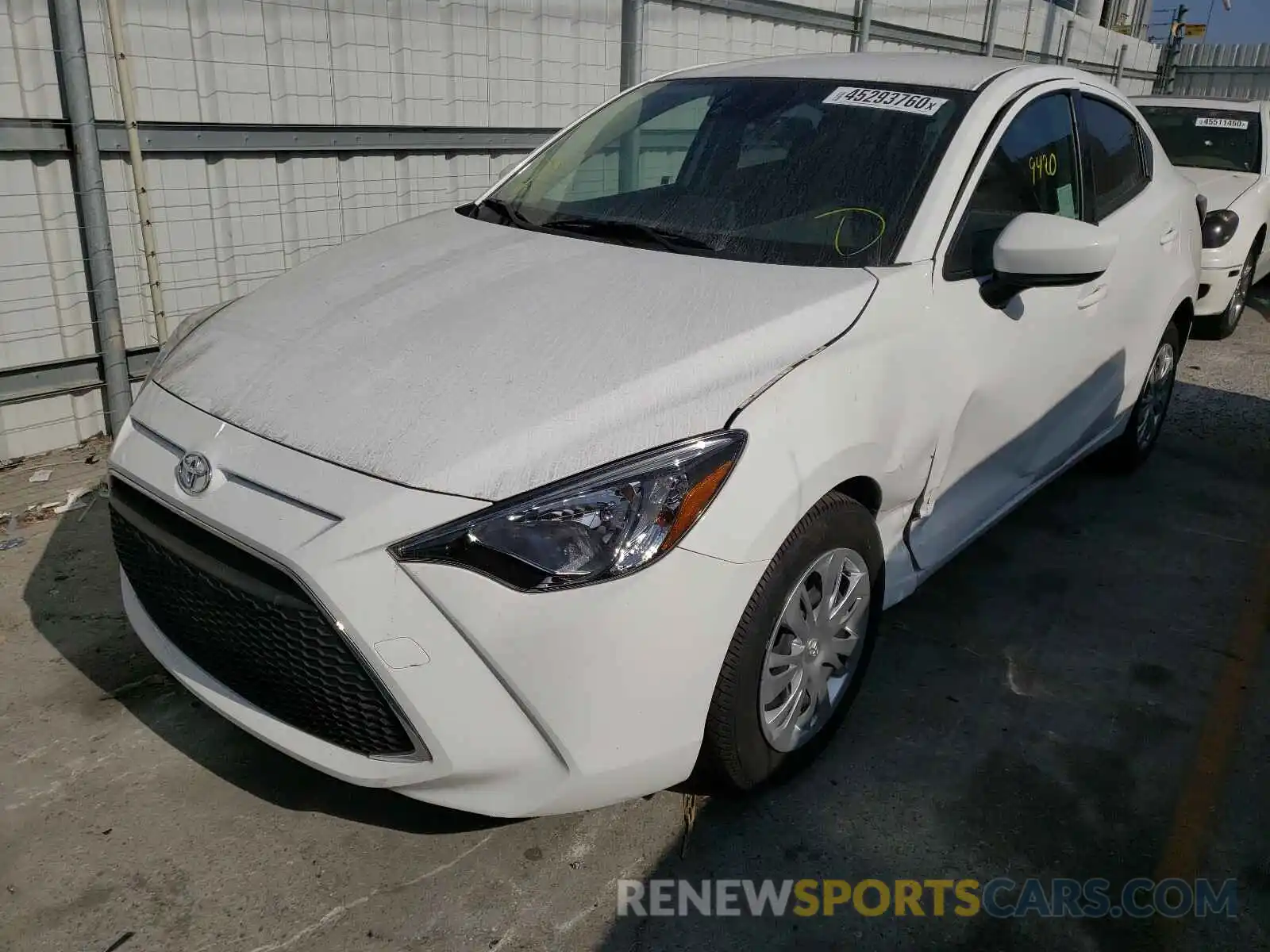 2 Photograph of a damaged car 3MYDLBYV3KY512401 TOYOTA YARIS 2019