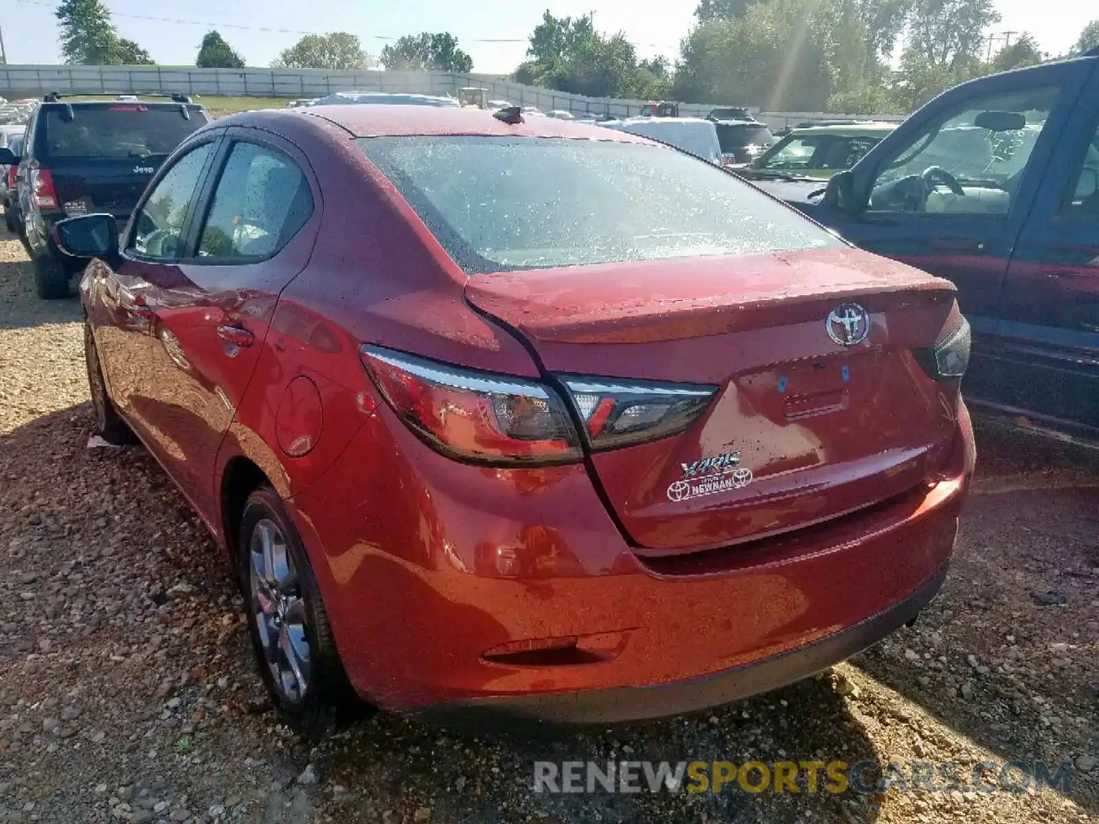 3 Photograph of a damaged car 3MYDLBYV3KY512933 TOYOTA YARIS 2019