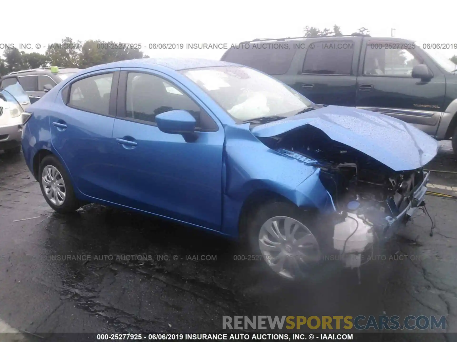 1 Photograph of a damaged car 3MYDLBYV3KY513712 TOYOTA YARIS 2019