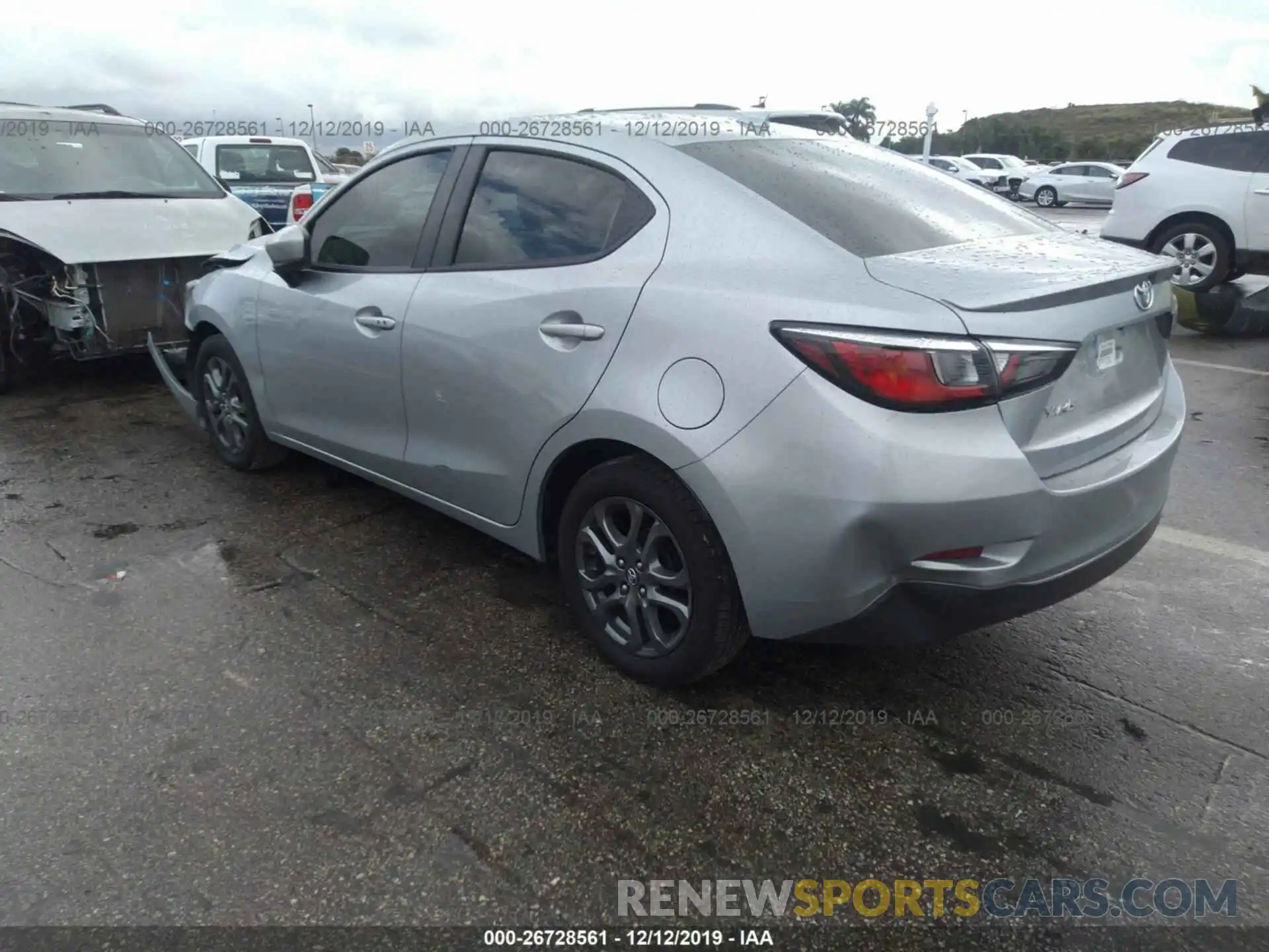 3 Photograph of a damaged car 3MYDLBYV3KY513838 TOYOTA YARIS 2019